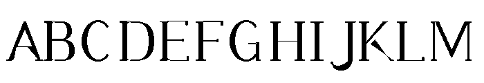 Botanical Noir Regular Font UPPERCASE