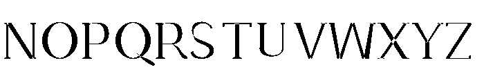 Botanical Noir Regular Font UPPERCASE