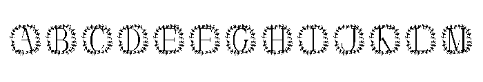 Botanika Ring Monogram FONT