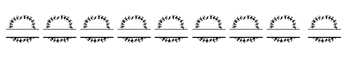 Botanika Ring Split Monogram Font OTHER CHARS