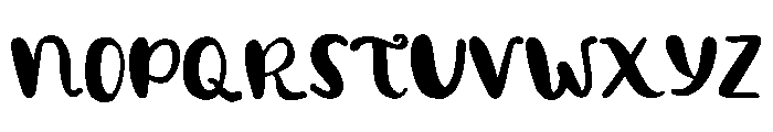 Boter Font UPPERCASE