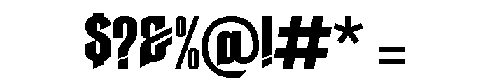 Bottensagach Font OTHER CHARS