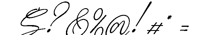 Boudica Perfect Italic Font OTHER CHARS