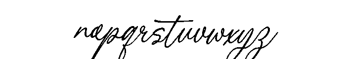 Boudica Perfect Italic Font LOWERCASE