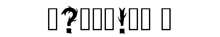 Bouge Regular Font OTHER CHARS