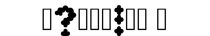 Bough Regular Font OTHER CHARS