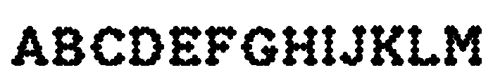 Bough Regular Font UPPERCASE