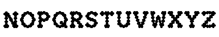 Bough Regular Font UPPERCASE