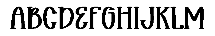 Boukids Font UPPERCASE
