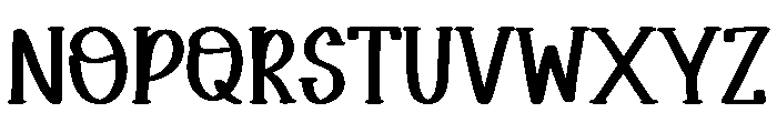 Boukids Font UPPERCASE