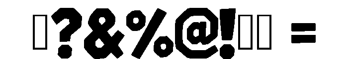 Boulder Bonk Regular Font OTHER CHARS