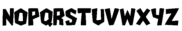 Boulder Bonk Regular Font LOWERCASE