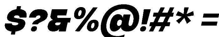 Bouldy Italic Font OTHER CHARS