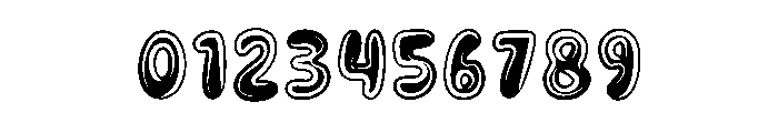 Bounce Bangke Regular Font OTHER CHARS