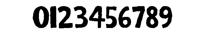 Bouncer Handblop Regular Font OTHER CHARS