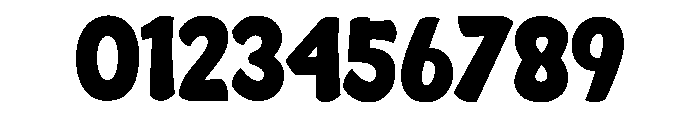 Bouncy Bash Regular Font OTHER CHARS