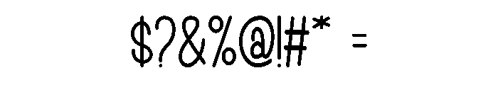 Bouncy Basket Regular Font OTHER CHARS