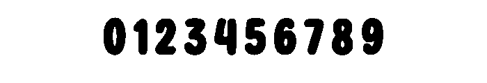 Bouncy Block Deluxe Regular Font OTHER CHARS