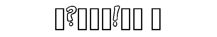 Bouncy Doodle By Squeeb Regular Font OTHER CHARS