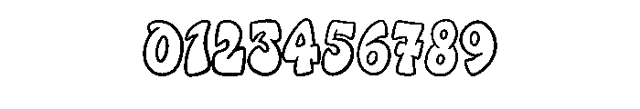 Bouncy Graffiti By Sque Regular Font OTHER CHARS