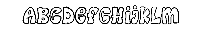 Bouncy Graffiti By Sque Regular FONT