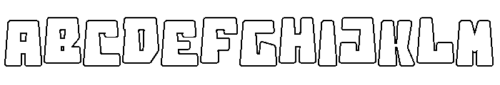 Bouncy Kids - Outline FONT
