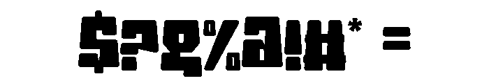 Bouncy Kids Font OTHER CHARS