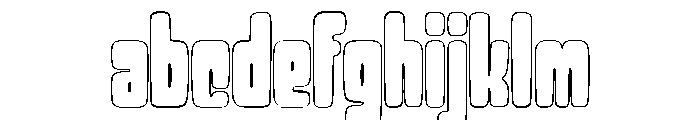 Bouncy Mochi Outline FONT