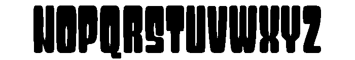 Bouncy Mochi Regular Font UPPERCASE