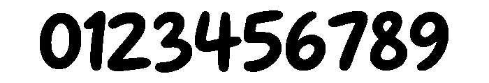 Bouncy Petal Regular Font OTHER CHARS