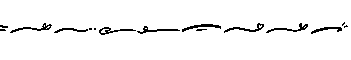 Bouncy Petal Swash Font LOWERCASE