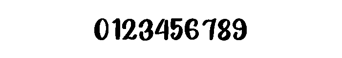 Bouncy Signature Font OTHER CHARS