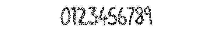 Bouncy Spring Coil By S Regular Font OTHER CHARS
