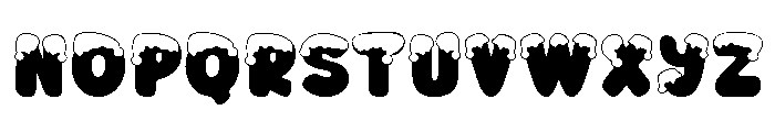 Bounder Font LOWERCASE