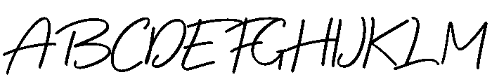 Boundless Wing Regular Font UPPERCASE