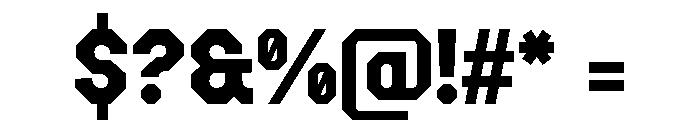 Boundt Regular Font OTHER CHARS