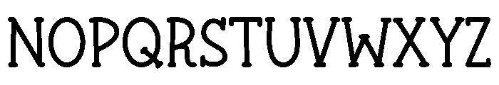 Bouquet Vintage Font LOWERCASE