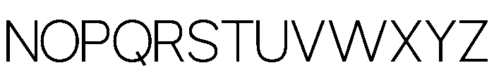 Bourgueil Extra Light Font UPPERCASE