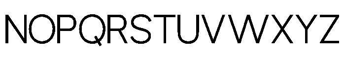Bourgueil Light Font UPPERCASE