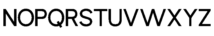 Bourgueil Medium Font UPPERCASE