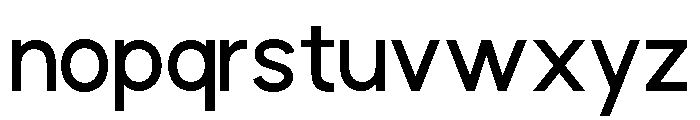 Bourgueil Medium Font LOWERCASE