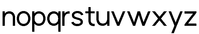 Bourgueil Regular Font LOWERCASE