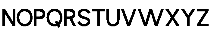 Bourgueil Semi Bold Font UPPERCASE