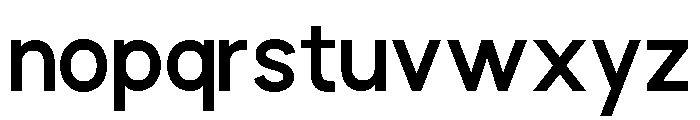 Bourgueil Semi Bold Font LOWERCASE