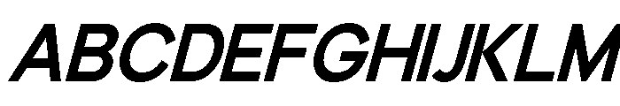 Bourgueil italic Bold Font UPPERCASE