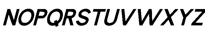 Bourgueil italic Bold Font UPPERCASE