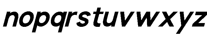Bourgueil italic Bold Font LOWERCASE