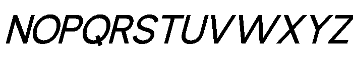 Bourgueil italic Medium Font UPPERCASE