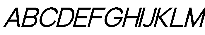 Bourgueil italic Regular Font UPPERCASE