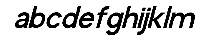 Bourgueil italic Semi Bold FONT